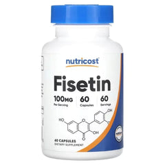Nutricost Fisetin 100 mg Supplement – Antioxidant Flavonoid Support – 60 Capsules