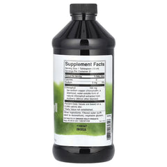 Swanson Vitamins Liquid Chlorophyll 100 mg – 16 fl oz (473 ml) | Chlorophyll Liquid Supplement for Antioxidant & Daily Wellness Support