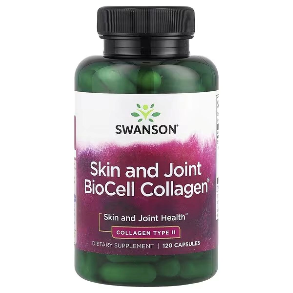 Swanson Vitamins Skin and Joint BioCell Collagen®, 120 Capsules