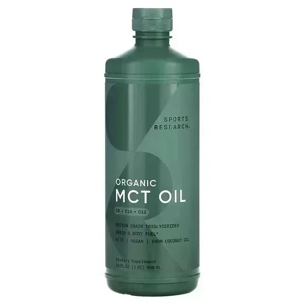 Sports Research Organic MCT Oil – 32 fl oz (946 ml) - Mumzar