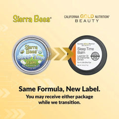 California Gold Nutrition Beauty Sleep Time Balm – بالب لافندر والبابونج، 17 جم | بلسم للاسترخاء والعلاج العطري