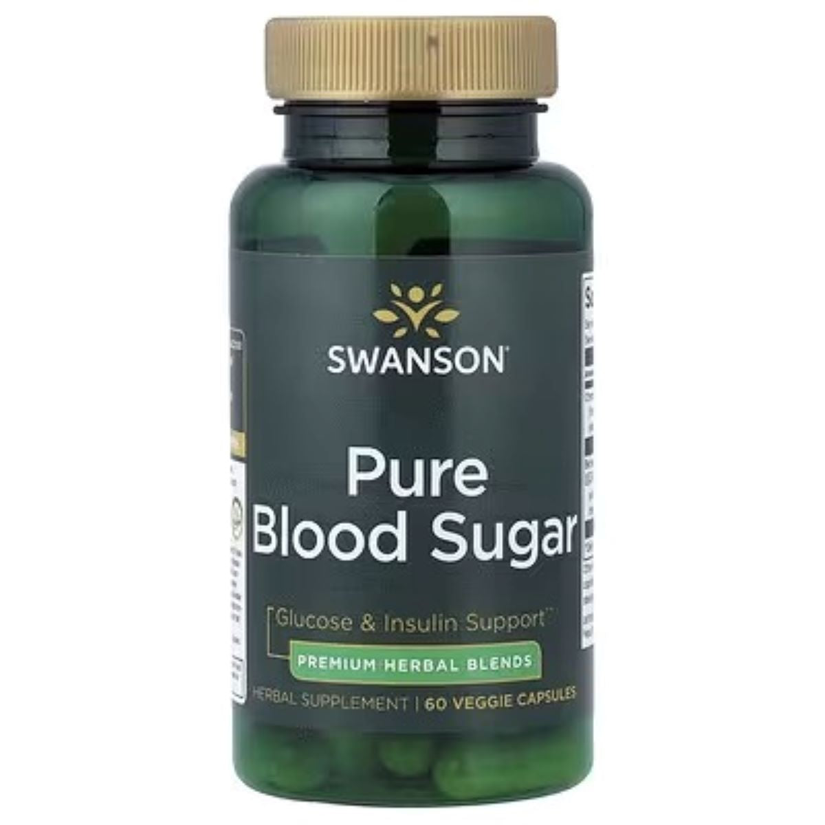 Swanson Pure Blood Sugar – 60 Veggie Capsules