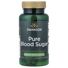 Swanson Pure Blood Sugar – 60 Veggie Capsules