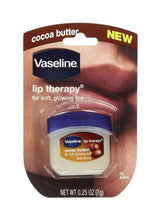 Vaseline lip therapy cocoa butter beige lip balm jar, 7g