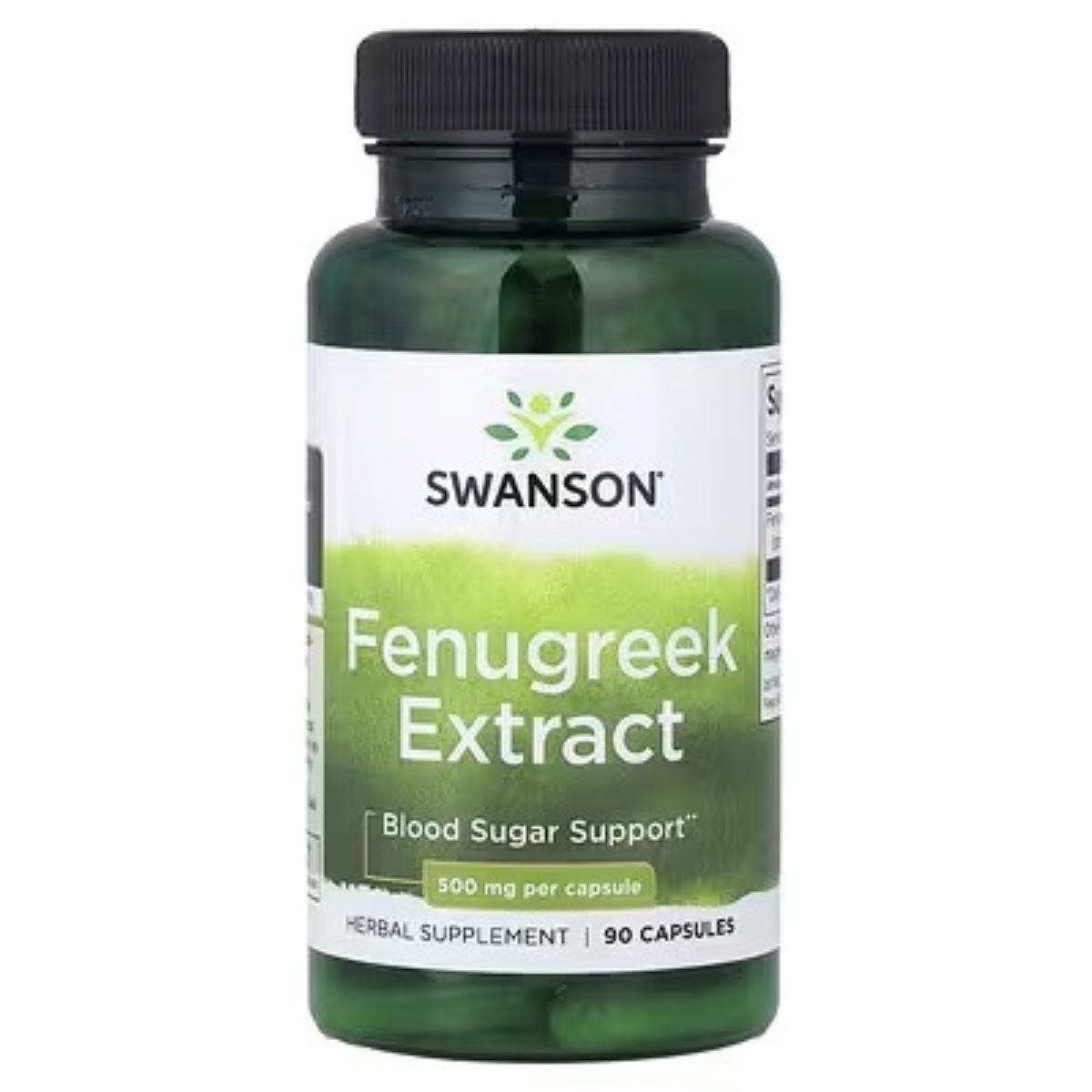 Swanson Vitamins Fenugreek Extract 500 mg – Herbal Supplement, 90 Capsules