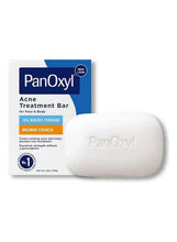PanOxyl acne treatment cleansing bar, white 10% benzoyl peroxide bar