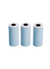 3 Pc Adhesive Printer Paper Roll – 57mm x 25mm Thermal Barcode Label Rolls