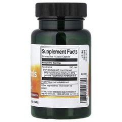 Swanson Vitamins Tocotrienols, 100 mg, 60 Liquid Caps
