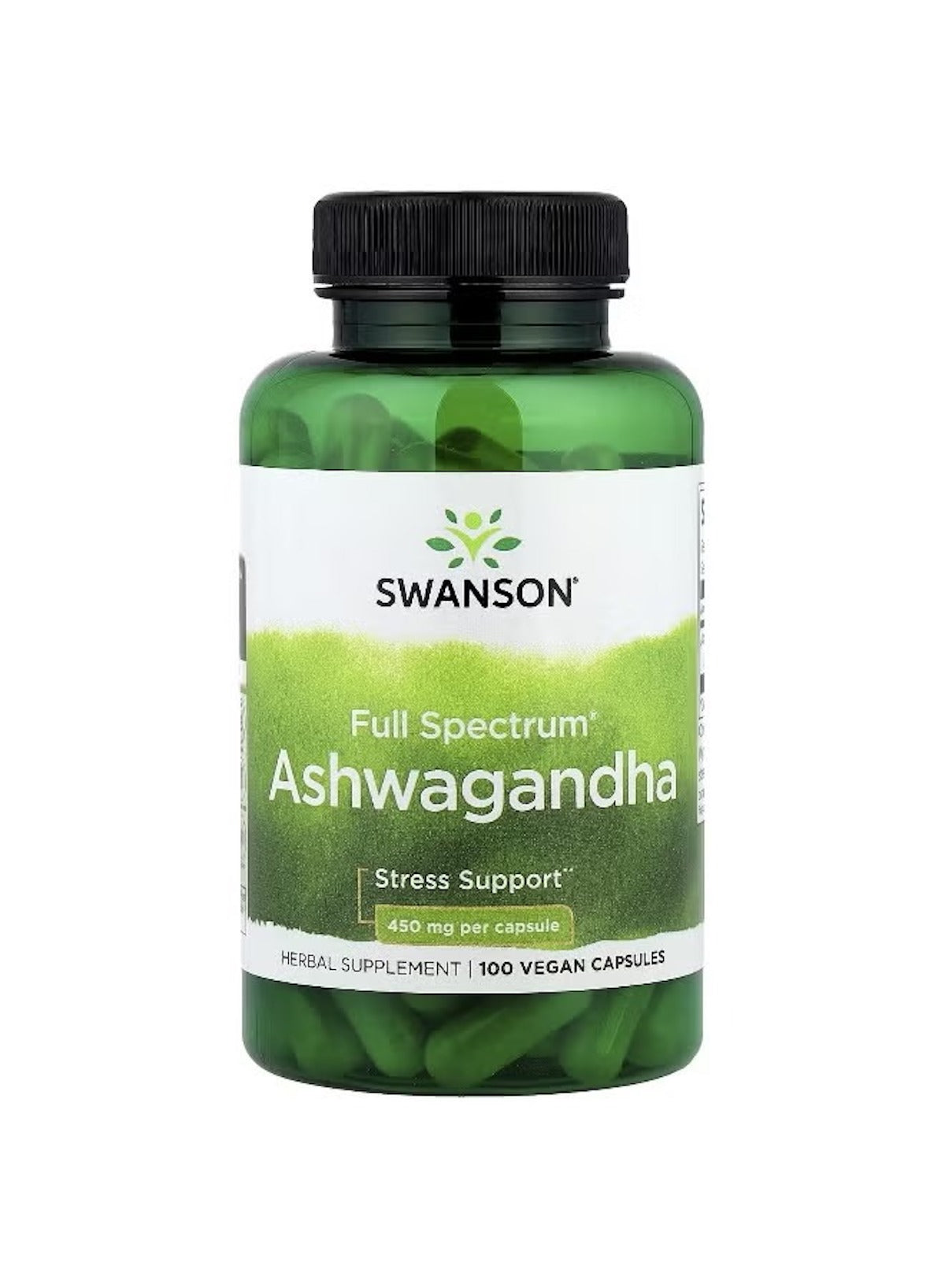 Full Spectrum Ashwagandha | 100 Vegan Capsules | Stress Support & Calmness Supplement