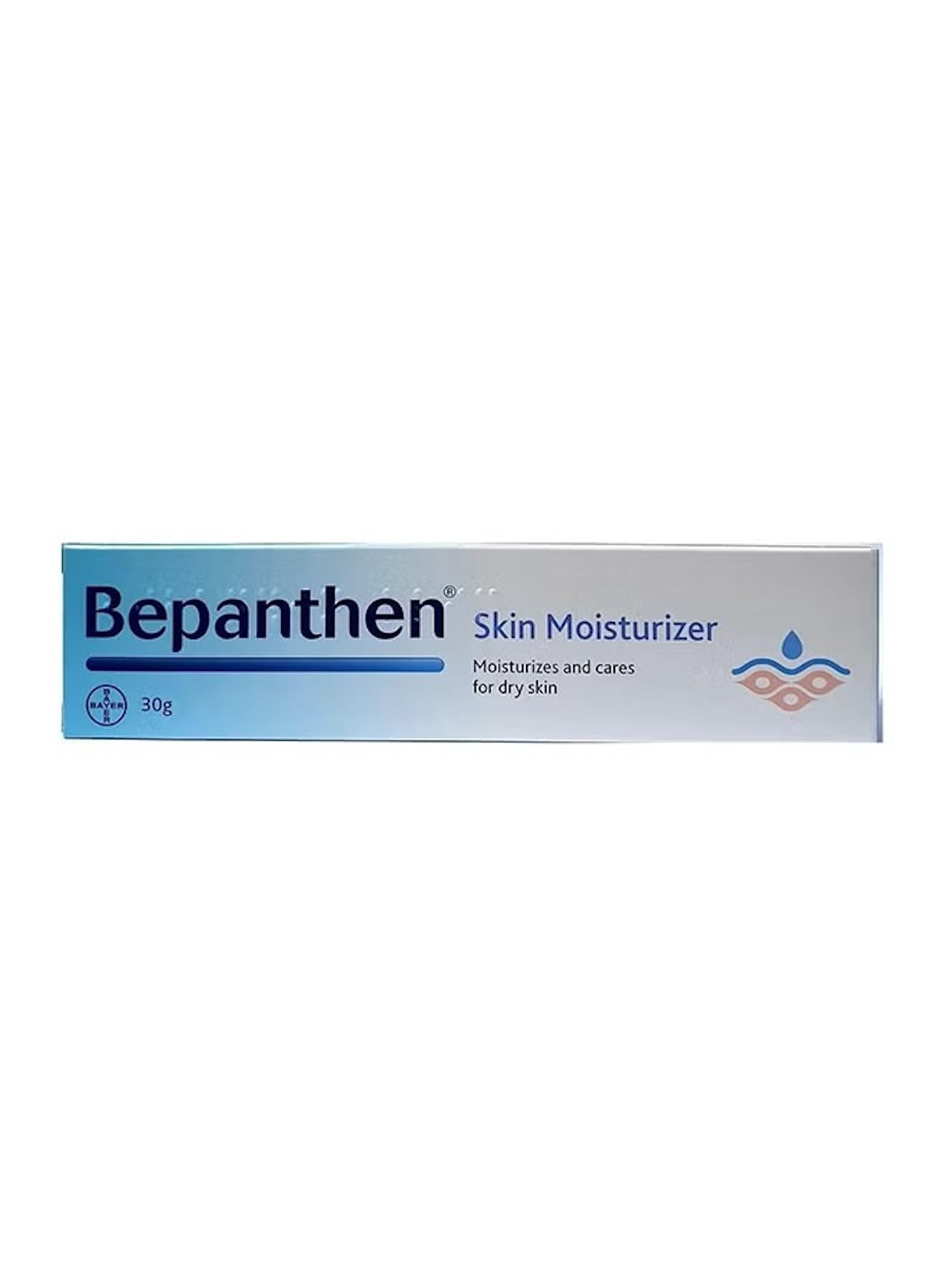 Bepanthen Skin Moisturizing Cream 30G – Soothing & Healing Cream for Dry, Irritated Skin