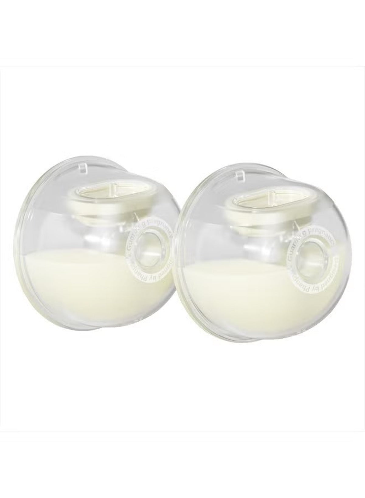 Wearable Breast Pump Milk Collector Cup – Original Phanpy Replacement Accessories with 24mm Flange & 20mm Insert, 15 oz / 420 ml (2-Pack)