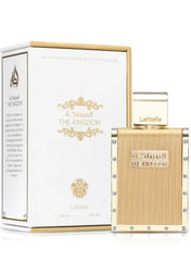 Lattafa The Kingdom Men Eau De Parfum 100ml – Bold Oriental Woody Fragrance for Men
