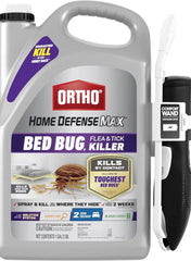 Ortho Home Defense Max Bed Bug, Flea & Tick Killer with Comfort Wand – 1 Gallon