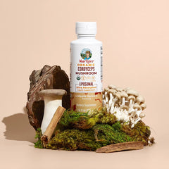 MaryRuth's Organic Cordyceps Mushroom Liposomal, Maple Spice, 7.6 fl oz (225 mL)