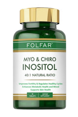 Myo & D-Chiro Inositol (40:1 Ratio) - 90 Tablets