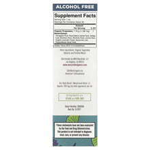 Supplement facts panel on alcohol-free liquid extract box, showing ingredients and directions