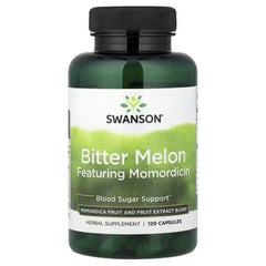 Swanson Vitamins Bitter Melon Featuring Momordicin® – 120 Capsules