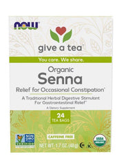 Senna Tea for Occasional Constipation | Natural Herbal Laxative | Supports Detox & Bowel Health | 24 Tea Bags