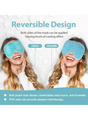 Sleep Mask with Cooling Gel Cold Eye Technology - blue online in Dubai and UAE at Mumzar.com better value compared to Noon, Amazon.ae, Carrefour, and Dubizzle when you shop for adults and kids at Mumzar.com free delivery in Dubai, Abu Dhabi, Sharjah, Ajman, Umm Al Quwain, Fujairah, and Ras Al Khaimah.