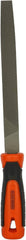 BLACK+DECKER Steel 2Nd Cut Flat File, Orange, 200 mm, Bdht22144