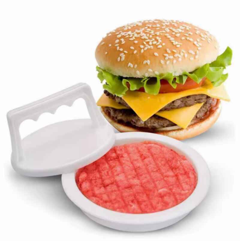 1pc Hamburger Press – Easy Burger Maker for BBQ & Kitchen