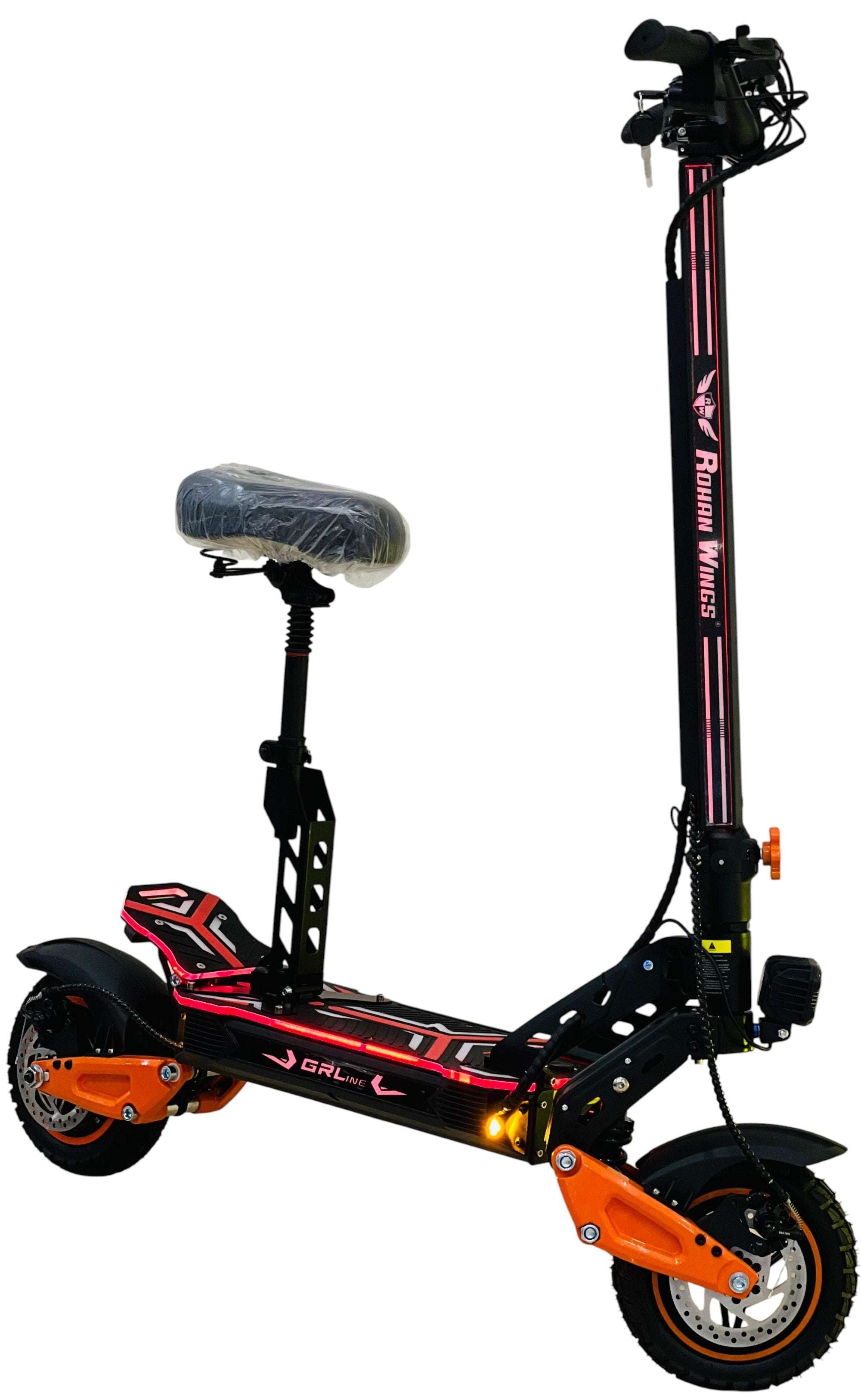 RohaN Wings GR-Line G5 Electric Bike [48V 15Ah | 2000W Motor | Top Speed 70km/h]