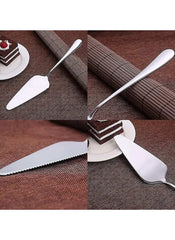 Huitich 2 piece cake serving utensils stainless steel cake knife and server set