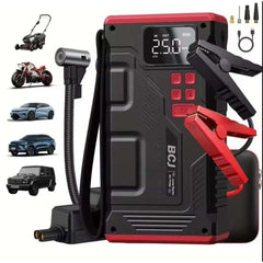 2025 New Portable Car Jump Starter & Air Compressor – 5000A Peak, 150PSI