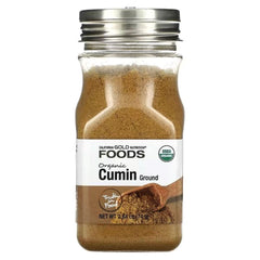 California Gold Nutrition Organic Cumin, 2.64 oz (74 g) – Certified Organic Ground Cumin Spice