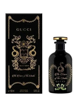 Gucci The Voice of the Snake eau de parfum bottle with matching box, black and gold