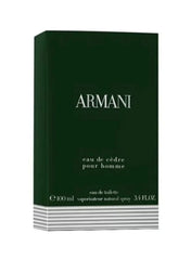 Giorgio Armani Eau De Cedre Eau De Toilette 100ml – Woody Aromatic Fresh Spicy Fragrance for Men