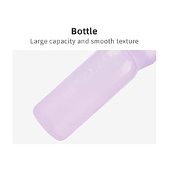 3pcs Hair Dye Bottle,Empty Refillable Hair Dye Bottle Applicators with Graduated Comb,Wash Bottle Shampoo,Root Comb Applicator Bottle for Salon Hair Coloring