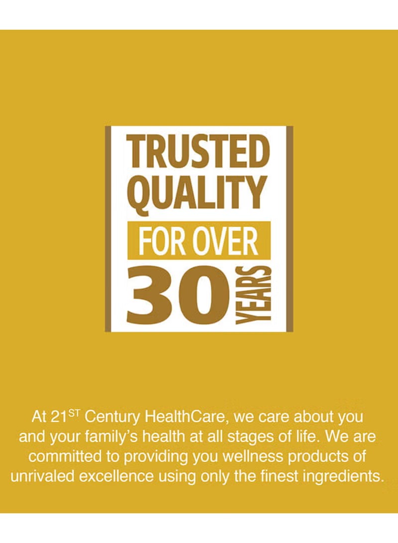 B complex with vitamin C tablets from 21st Century HealthCare trusted for over 30 years