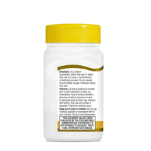 Biotin supplement bottle back label with directions text