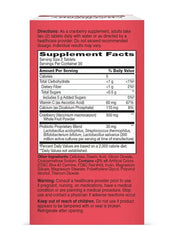 21st Century Cranberry Probiotic Tablets for Urinary Health with Supplement Facts on the Package