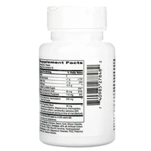 Cranberry plus probiotic supplement bottle back label with Supplement Facts table