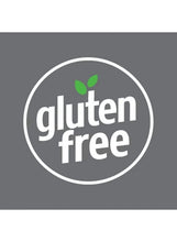 gluten free badge with leaf icon