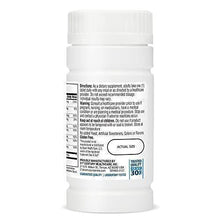 Men's Health supplement bottle back with directions and warnings