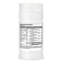 21st Century men's daily multivitamin tablets bottle with supplement facts label for nutritional support