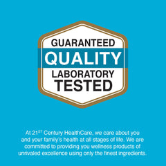 Twenty First Century Potassium Gluconate Supplement 595 mg with guaranteed quality and laboratory testing