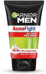 Garnier Men Anti-Pimple Face Wash, Repairs Skin & Balances Oils, AcnoFight, 100 g