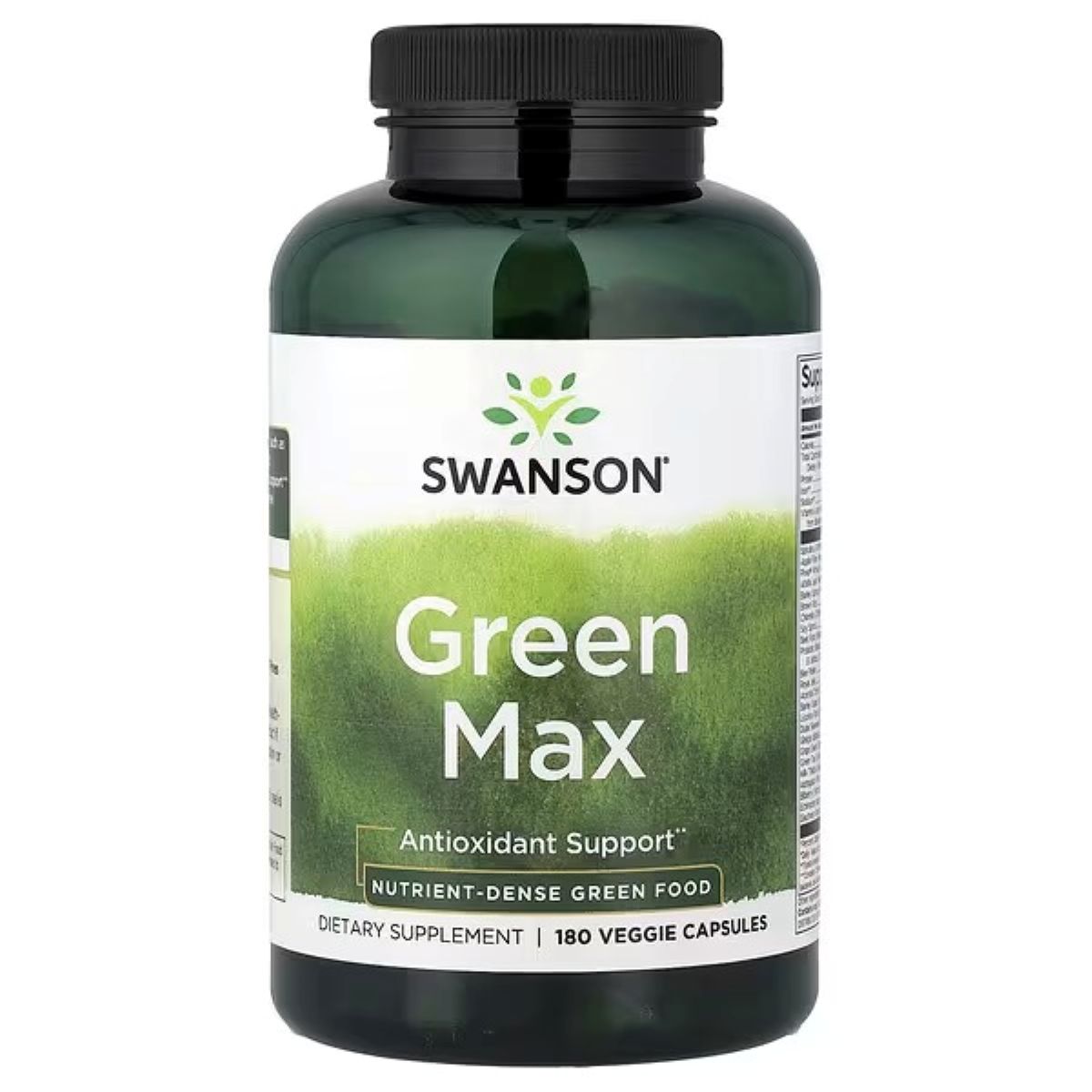 Swanson Vitamins Green Max, 180 Veggie Capsules