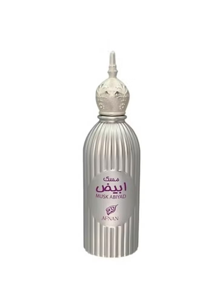 Afnan Musk Abiyad Eau de Parfum 100ml – Soft White Musk Oriental Fragrance - Mumzar