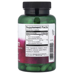 Swanson Vitamins Calcium – 120 Capsules | Calcium Supplement for Strong Bones, Teeth & Daily Mineral Support