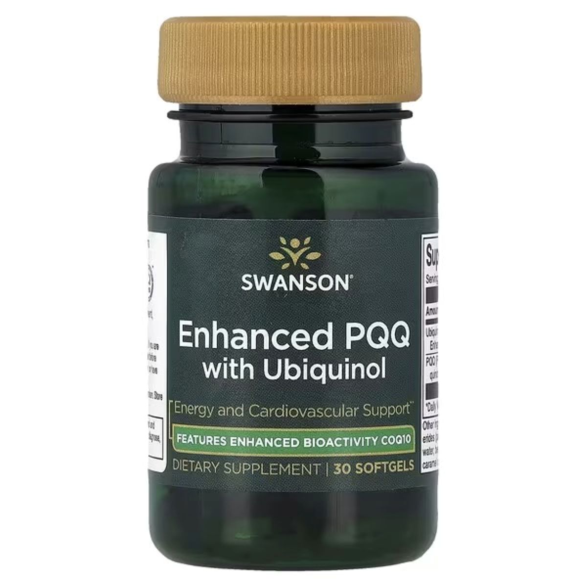 Swanson Vitamins Enhanced PQQ with Ubiquinol, 30 Softgels