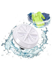 USB-Powered Turbine Washing Machine 5V Smart Portable Laundry Solution
