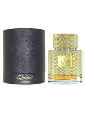 Lattafa Qaa’ed Eau De Parfum 100ml – Warm Spicy Woody Oud Long-Lasting Unisex Fragrance