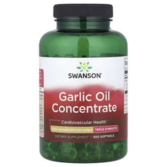 Swanson Garlic Oil Concentrate 1,500 mg – 500 Softgels