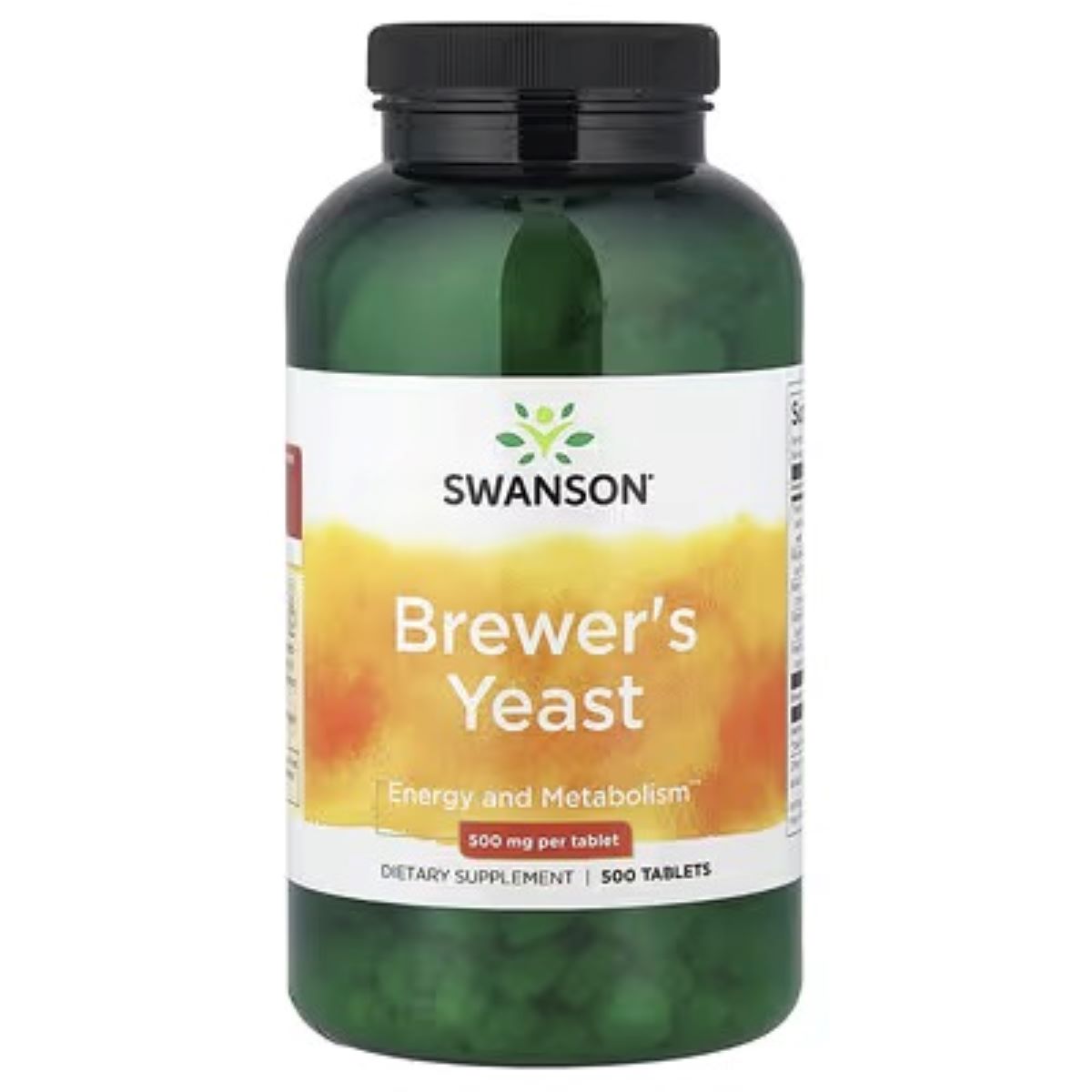 Swanson Vitamins Brewer's Yeast, 500 Tablets