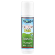 Mild By Nature, Sierra Bees™, Cuticle Care Balm Stick, Geranium, Orange & Lemongrass, 0.6 oz (17 g)